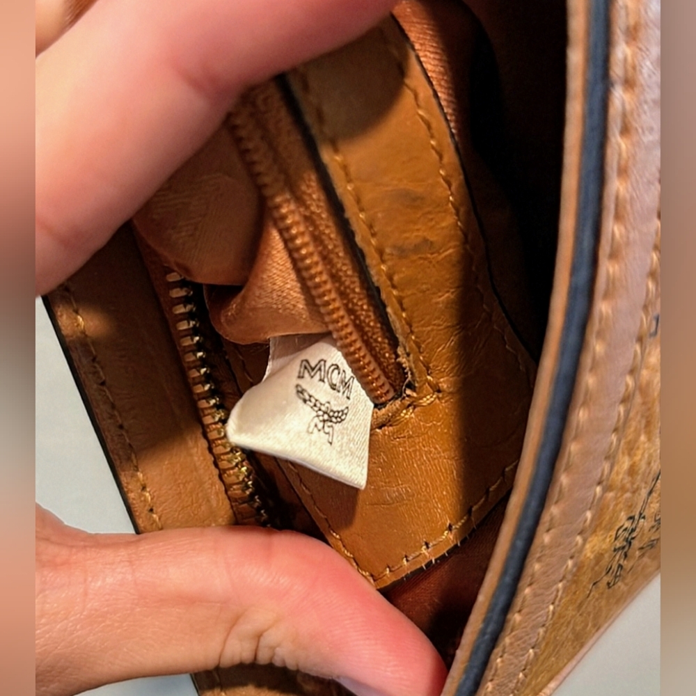 SOLD SOLD SOLD SOLD MCM Mini Bag Cognac EUC - Picture 11 of 11
